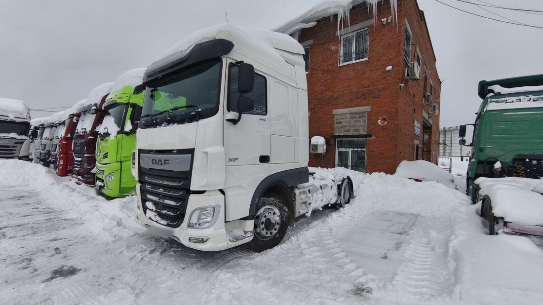 Осмотр грузового авто